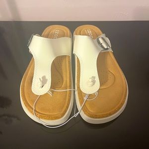 New IZOD Women’s Adjustable Strap Sandals Size 8